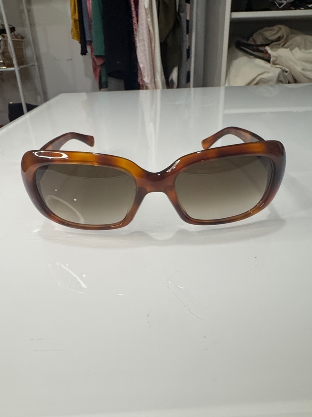 Fendi Women's Tortoiseshell Sunglasses - Brown Gradient Lenses